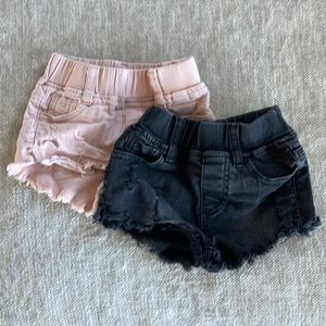 Little Bipsy cut off shorts SET